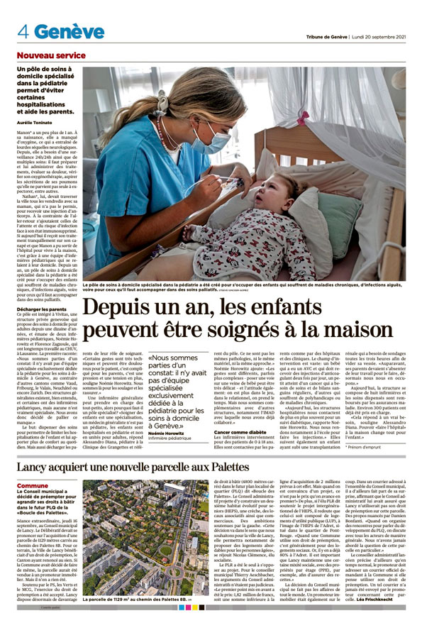 Page 4 Tribune de Genève 2021 09 20 thumb